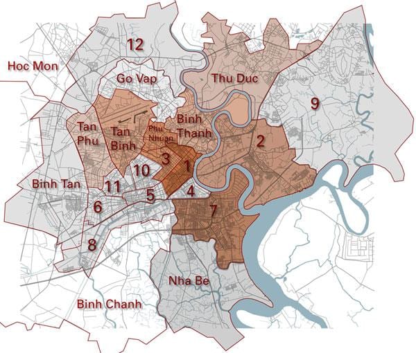 district karta saigon