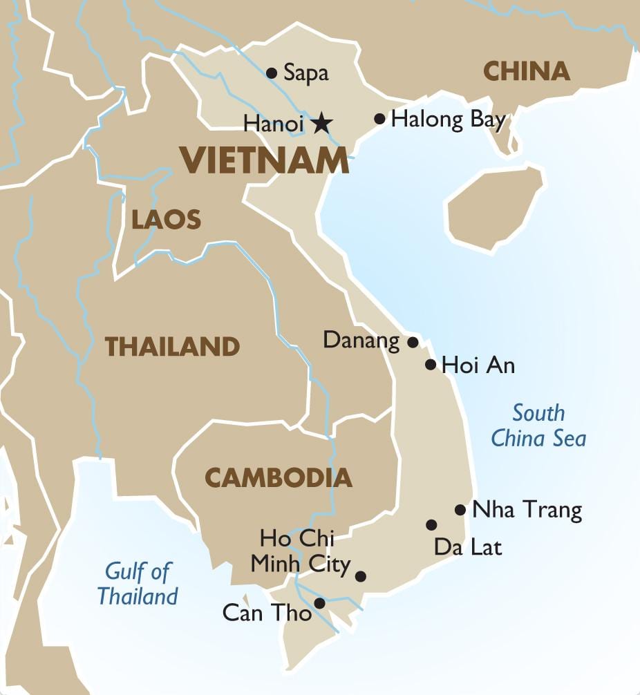 vietnam ho chi minh-karta